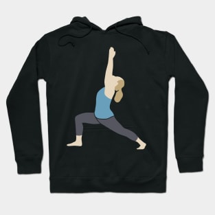 Warrior One Pose Hoodie